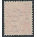 AUSTRALIA - 1917 1d red KGV (G19), 'flaw on frame + rust flaw' [IV/46], used – ACSC # 71J(2)na