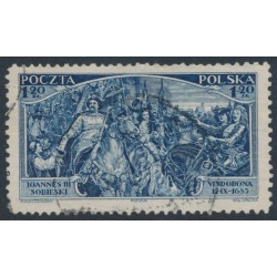 POLAND - 1933 1.20Zł violet-blue Liberation of Vienna, used – Michel # 283
