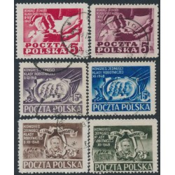 POLAND - 1948 Reunification Congress set of 6, used – Michel # 505-510