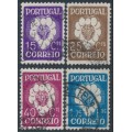 PORTUGAL - 1938 Winemakers’ Congress set of 4, used – Michel # 602-605