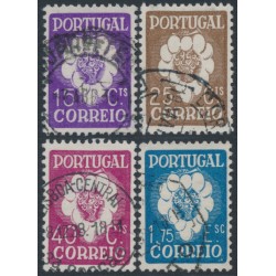 PORTUGAL - 1938 Winemakers’ Congress set of 4, used – Michel # 602-605