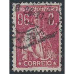 PORTUGAL - 1926 96c rose-carmine Ceres, perf. 12:11½, used – Michel # 286