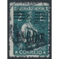 PORTUGAL - 1928 1.60E on 2E green-slate Ceres, perf. 12:11½, used – Michel # 505