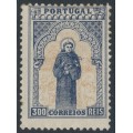 PORTUGAL - 1895 300R deep blue/brown St. Anthony of Padua, MH – Michel # 121