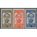 PORTUGAL - 1934 Portuguese Colonial Exhibition set of 3, MH – Michel # 578-580