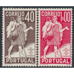 PORTUGAL - 1937 Gil Vicente set of 2, MH – Michel # 599-600