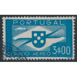 PORTUGAL - 1941 3.00E blue Airmail, used – Michel # 642