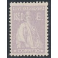 PORTUGAL - 1924 1.50E pale lilac Ceres, perf. 12:11½, MH – Michel # 291