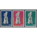 PORTUGAL - 1974 EUROPA (Sculptures) set of 3, MNH – Michel # 1231-1233