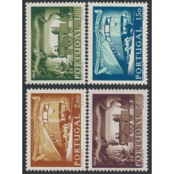 PORTUGAL - 1956 Railway Centenary set of 4, MH – Michel # 850-853