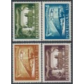 PORTUGAL - 1956 Railway Centenary set of 4, MNH – Michel # 850-853