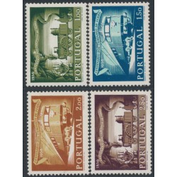 PORTUGAL - 1956 Railway Centenary set of 4, MH – Michel # 850-853