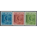 PORTUGAL - 1966 EUROPA set of 3, MNH – Michel # 1012-1014