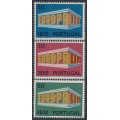 PORTUGAL - 1969 EUROPA set of 3, MNH – Michel # 1070-1072