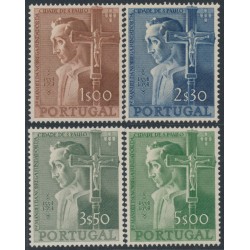 PORTUGAL - 1954 Founding of São Paulo, Brazil set of 4, MH – Michel # 831-834