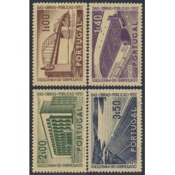 PORTUGAL - 1952 Ministry of Public Works set of 4, MH – Michel # 784-787
