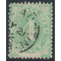 AUSTRALIA - 1902 4d emerald Postage Due, blank base, perf. 12:11½, used – SG # D5w