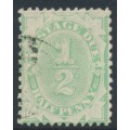 AUSTRALIA - 1907 ½d green Postage Due, perf. 12:11, crown A watermark, used – SG # D45
