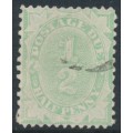 AUSTRALIA - 1907 ½d light green Postage Due, perf. 12:11, crown single-lined A watermark, used – SG # D45