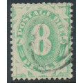 AUSTRALIA - 1904 8d emerald Postage Due, perf. 12:11, inverted watermark, used – SG # D29