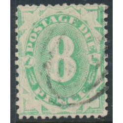 AUSTRALIA - 1904 8d emerald Postage Due, perf. 12:11, inverted watermark, used – SG # D29