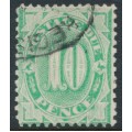 AUSTRALIA - 1902 10d emerald Postage Due, perf. 12:11, upright watermark, used – SG # D30