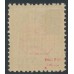 AUSTRALIA - 1909 5/- rose-red/green Postage Due, perf. 12:12½, crown A watermark, MH – SG # D71