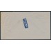 AUSTRALIA - 1955 2/- blue Olympic Publicity on an air-mail cover to the USA – ACSC # 316