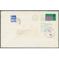AUSTRALIA - 1972 7c Christmas ’71 on underpaid cover with UK postage due – ACSC # 577