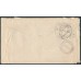 AUSTRALIA / TAS - 1899 2½d purple QV Tablet on cover to South Africa, returned to sender