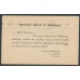 AUSTRALIA - 1923 1d pale violet KGV postal card, used – ACSC # P56