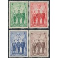 AUSTRALIA - 1940 1d to 6d Australian Imperial Forces (AIF) set of 4, MH – SG # 196-199