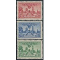 AUSTRALIA - 1936 2d to 1/- South Australia Centenary set of 3, MNH – SG # 161-163