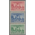 AUSTRALIA - 1936 2d to 1/- South Australia Centenary set of 3, MNH – SG # 161-163