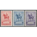 AUSTRALIA - 1935 2d to 2/- KGV Silver Jubilee set of 3, MNH – SG # 156-158