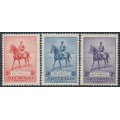 AUSTRALIA - 1935 2d to 2/- KGV Silver Jubilee set of 3, MNH – SG # 156-158