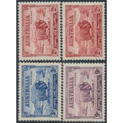 AUSTRALIA - 1934 2d to 9d MacArthur Centenary set of 4, MNH – SG # 150-152+150a