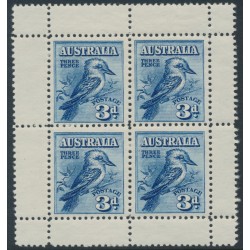 AUSTRALIA - 1928 3d blue Kookaburra M/S, MH – SG # MS106a