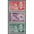 AUSTRALIA - 1953 3½d to 2/- Royal Visit set of 3, MNH – SG # 272-274