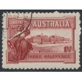 AUSTRALIA - 1927 1½d brownish lake Parliament House Canberra, CTO – SG # 105