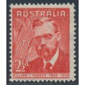 AUSTRALIA - 1948 2½d scarlet Farrer, MNH – SG # 225