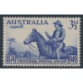 AUSTRALIA - 1949 3½d ultramarine UPU, MNH – SG # 232