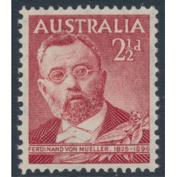 AUSTRALIA - 1948 2½d lake Ferdinand von Mueller, MNH – SG # 226