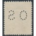 AUSTRALIA - 1928 3d blue Kookaburra, perforated OS, CTO – SG # O113 