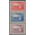 AUSTRALIA - 1937 2d to 9d NSW Anniversary set of 3, MH – SG # 193-195