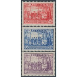 AUSTRALIA - 1937 2d to 9d NSW Anniversary set of 3, MH – SG # 193-195