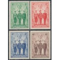AUSTRALIA - 1940 1d to 6d Australian Imperial Forces (AIF) set of 4, MH – SG # 196-199