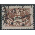 RUSSIA / USSR - 1925 14K deep sienna Numeral Postage Due, perf. 14¾:14¼, used – Michel # P17IB
