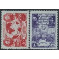 RUSSIA / USSR - 1950 Antarctic Expedition set of 2, MH – Michel # 1513-1514