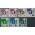 RUSSIA / USSR - 1934-1944 Stratospheric Balloon sets, used – Michel # 480-482 + 892-894